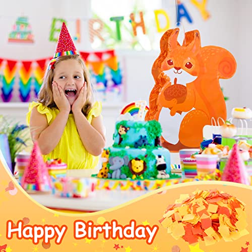 Pinata Bundle With A Blindfold And Bat (16 X 12 X 3 Inches), Cute Animal Pinata For Girls Boys Kids Birthday Party Toys Decoration For Animal Theme Birthday Party Game Supplies Photo Prop (Squirrel) #TOP4