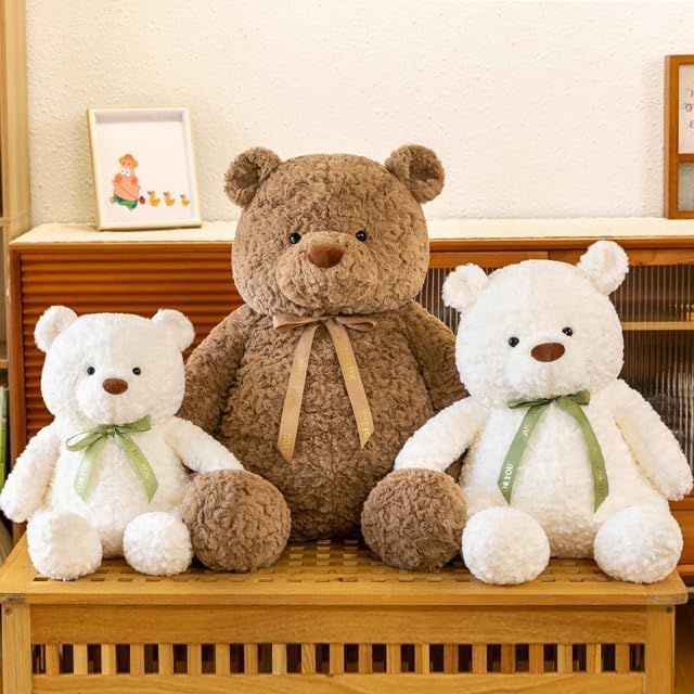 KOVOL ぬいぐるみ 抱き枕 クッション テディベアのぬいぐるみ くま 動物 ぬいぐるみのおもちゃ 縫い包み 昼寝まくら 抱きまき