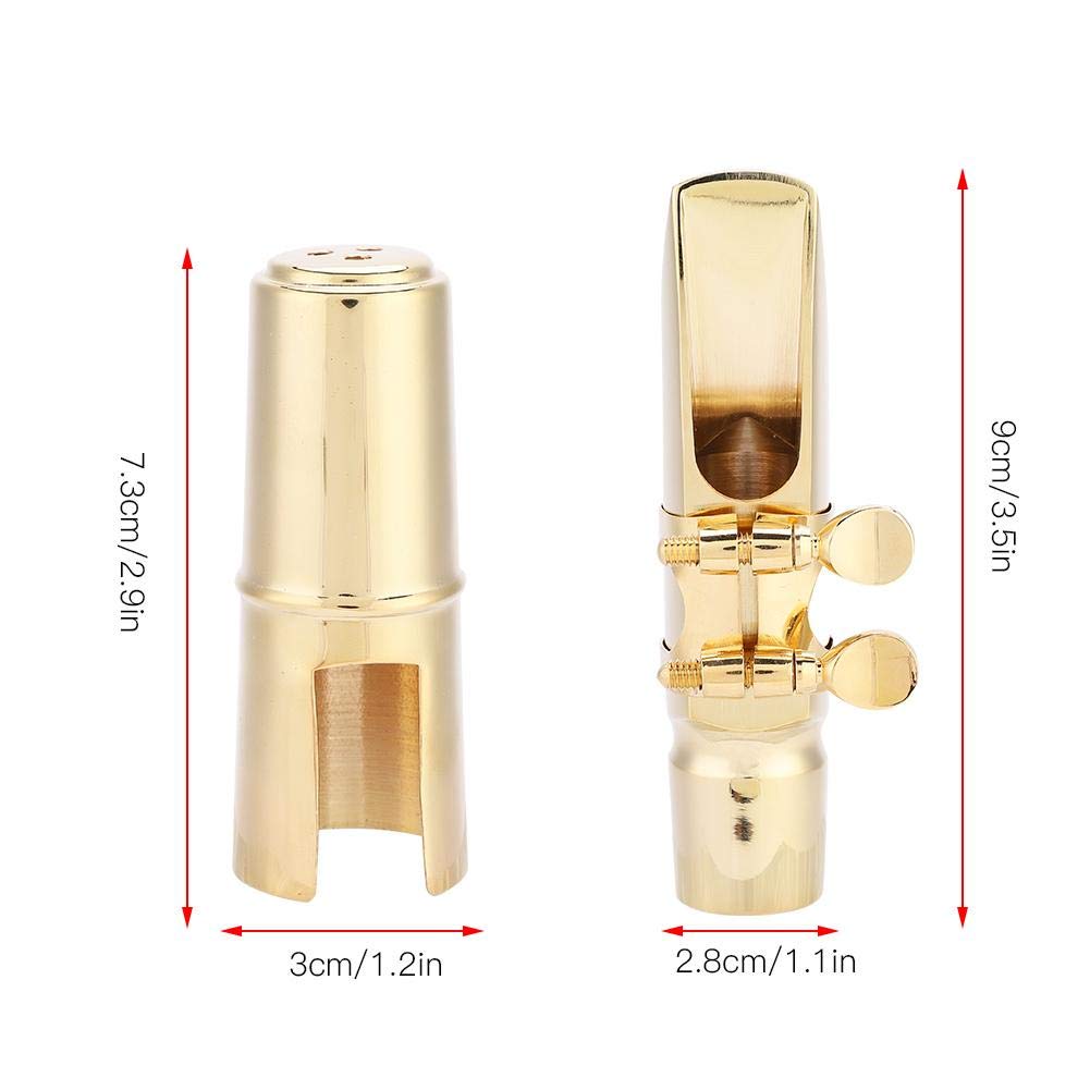 Bec Buccal De Saxophone Alto 5c, Bec Buccal De Saxophone Alto 5c Avec Embout Protecteur D'instruments De Musiqueaccessoires pour instruments ¨¤ vent