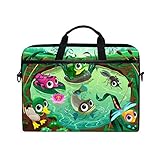 Langlebige Laptoptasche: aus hochwertigem, weichem Plüsch und strapazierfähigem, wasserabweisendem Canvas-Material zum Schutz Ihres Laptops vor Staub, Stößen, Schrammen und Kratzern und verschütteten Flüssigkeiten