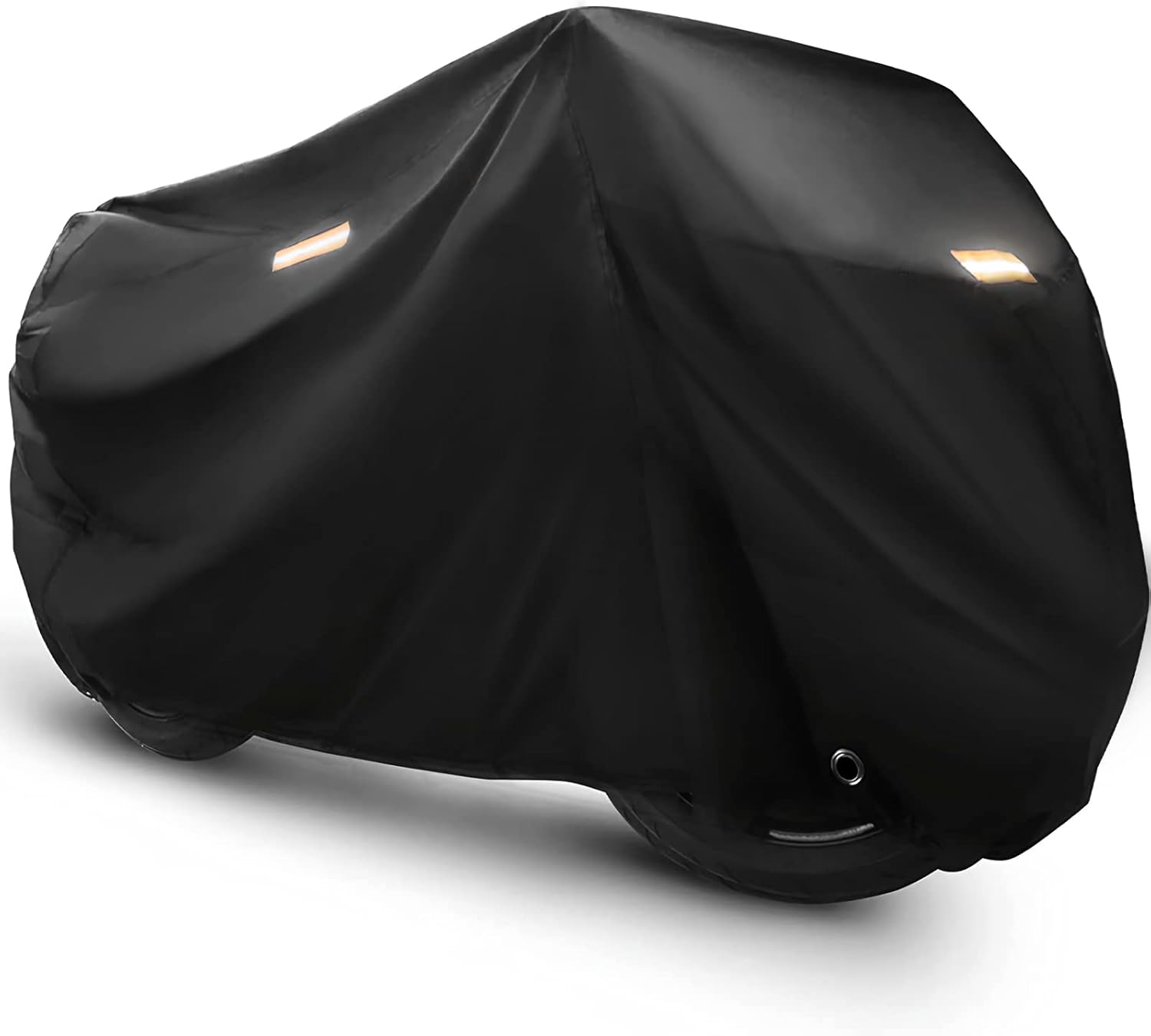 Motorcycle Cover Waterproof Outdoor for Harley Davidson, Honda Motorbike Cover All Season with Lock Holes & Reflective Strips, Dirt Bike Cover Also for Suzuki, Kawasaki, Yamaha Motorcycle Cover Waterproof Outdoor for Harley Davidson, Honda Motorbike Cover All Season with Lock Holes & Reflective Strips, Dirt Bike Cover Also for Suzuki, Kawasaki, Yamaha