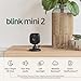 Blink Mini 2 — Home Security & Pet Camera(s) with HD video, color night view, motion detection, two-way audio, and built-in spotlight — 1 camera (Black)