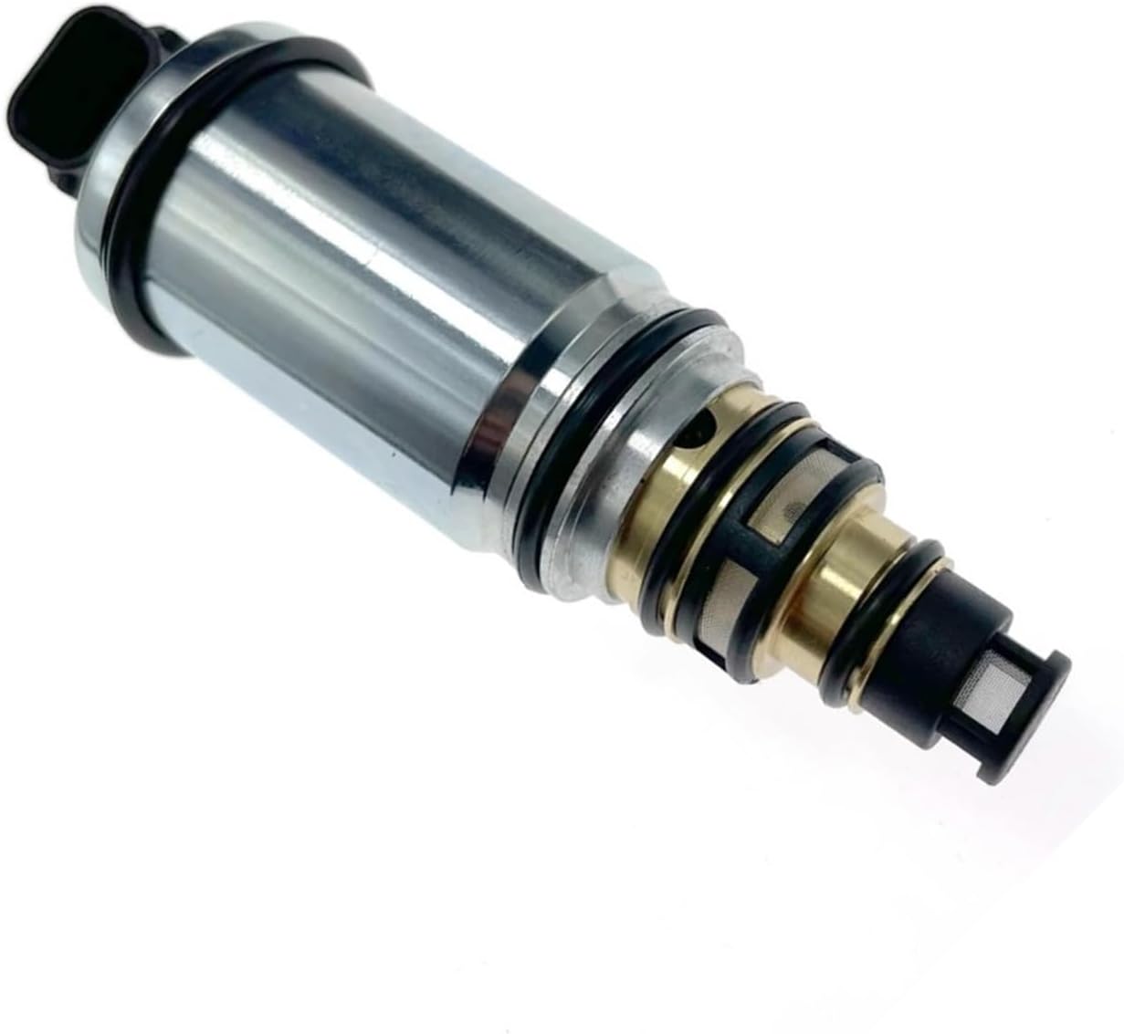 Air Conditioning A/C Compressor Cooling Electronic Solenoid Control Valve.Compatible for KIA K3 K4 K5.Compatible for Hyundai Santa Fe Sonata IX35 97674F