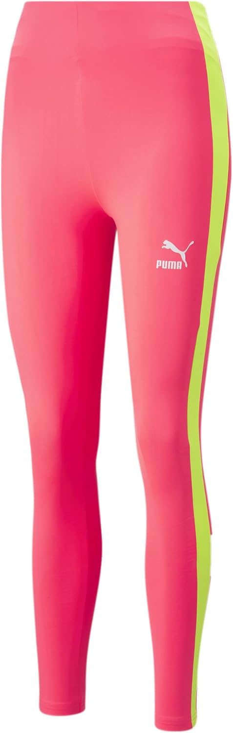 PUMA Womens Summer Squeeze High Waisted Athletic Leggings Casual - Pink
