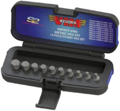 VIM Tools Vim-Impact-VM6 Hex Metric Set - 10 Piece