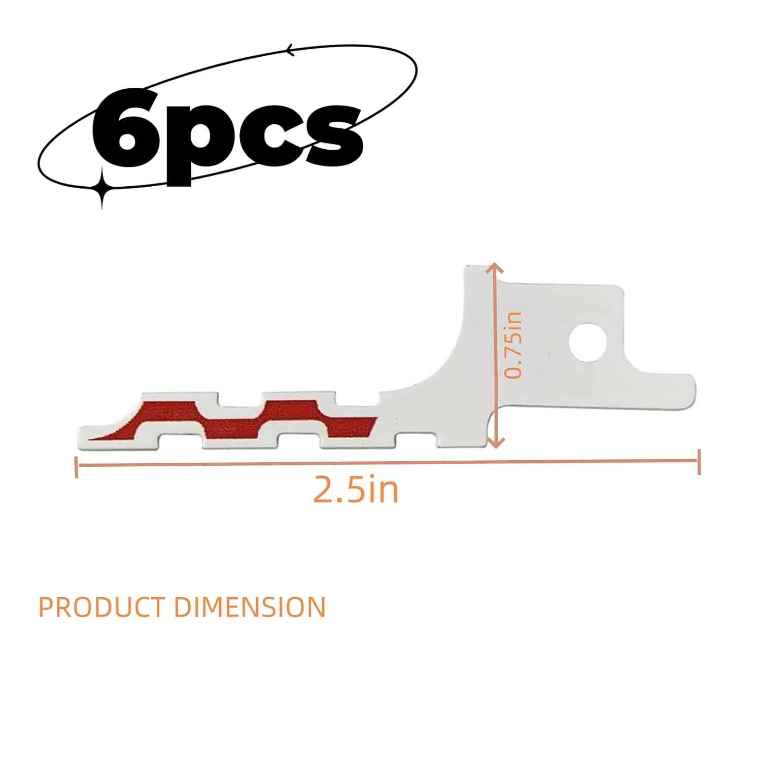6 Pcs 48-00-1640 for Milwaukee Electric Tool Drywall Reciprocating Saw Blade,Drywall Access Sawzall Blade, Drywall Cutting Blade Non-Sharp Teeth Saw Blade，Blunt Point，Carbide