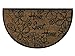 Half Moon "Home Sweet Home" Doormat by Castle Mats, Size 18 x 30 inches, Non-Slip, Durable, Made Using Odor-Free Natural Fibers