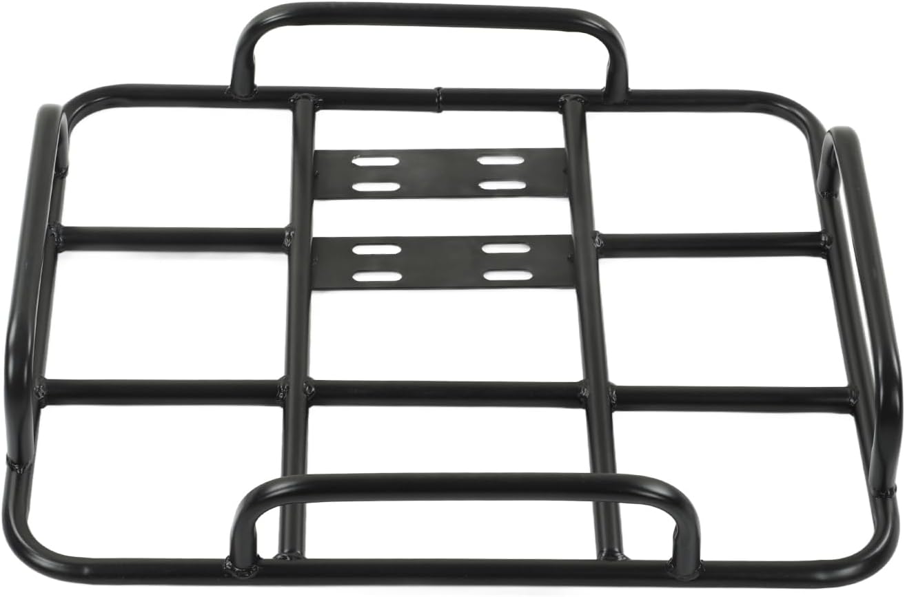 Delivery Food Bag Rack, Food Delivery Box Rack Rear Grille 80kg Loading Delivery Food Box Bracket Universal for Motorcycle Electric (Type 1 50/40 ID)