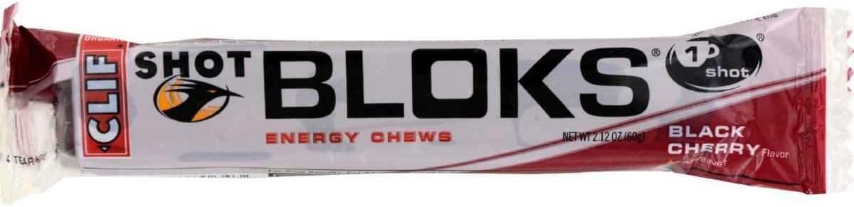 Clif Bar Clif Shot Bloks, Black Cherry - (Case of 18 - 2.1 fl oz)18