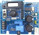 GLX-PCB-RITE Main Circuit Board & GLX-PCB-DSP Display Board，Fits The Hayward/Goldline Aqua Rite Saltwater Chlorinator，for Pool Chlorinators Replacement，Hayward aquarite Circuit Board