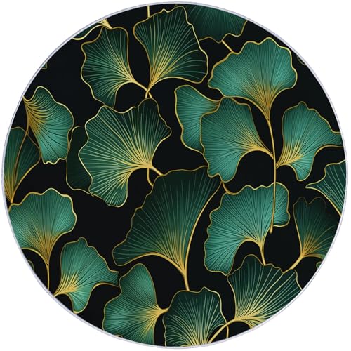 Tapis vert antidérapant lavable de 180 cm pour sécuriser et décorer le bureau - 8