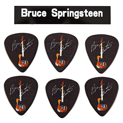 Bruce Springsteen Coffret cadeau avec 6 médiators d’artiste et 1 porte-clés d’artiste - Les Beatles, Paul McCartney, John Lennon, RIngo Starr, George Harrison Bruce Springsteen Coffret cadeau avec 6 médiators d'artiste et 1 porte-clés d'artiste – Image 4