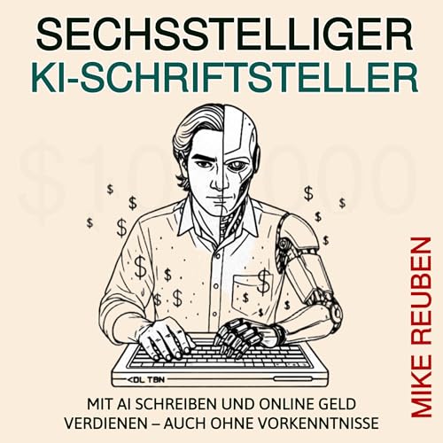 Page de couverture de Sechsstelliger KI-Schriftsteller