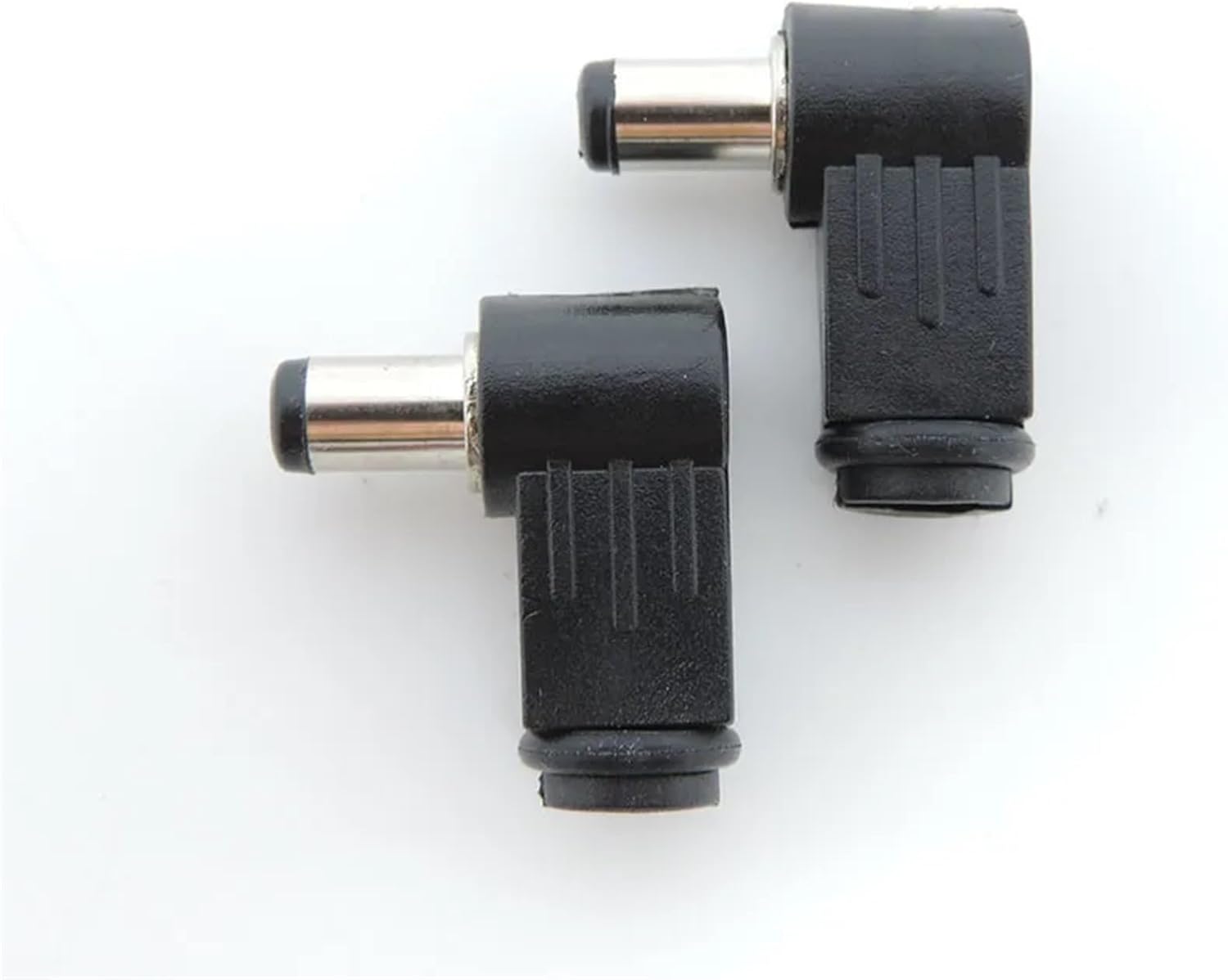 1/2/5pcs 5.5x2.1mm DC Power Adapter Jack 5.5 * 2.1 mm Connector L Shaped Male 90 Right Angle Single Head Adapter Cord(1pc)