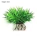 PietyPet Fish Tank Decorations Plants with Rockery View, 9pcs Green Aquarium Plants Plastic and Aquarium Decorations Mountain Reef Rock Cave Resin Fish Tank Ornament Decoration