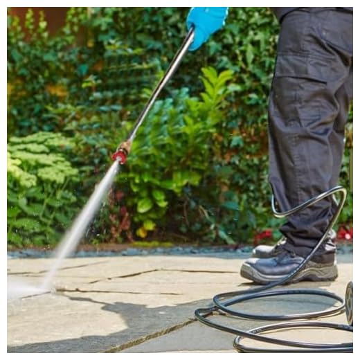 Telescoping Pressure Washer Wand and Gutter Cleaner