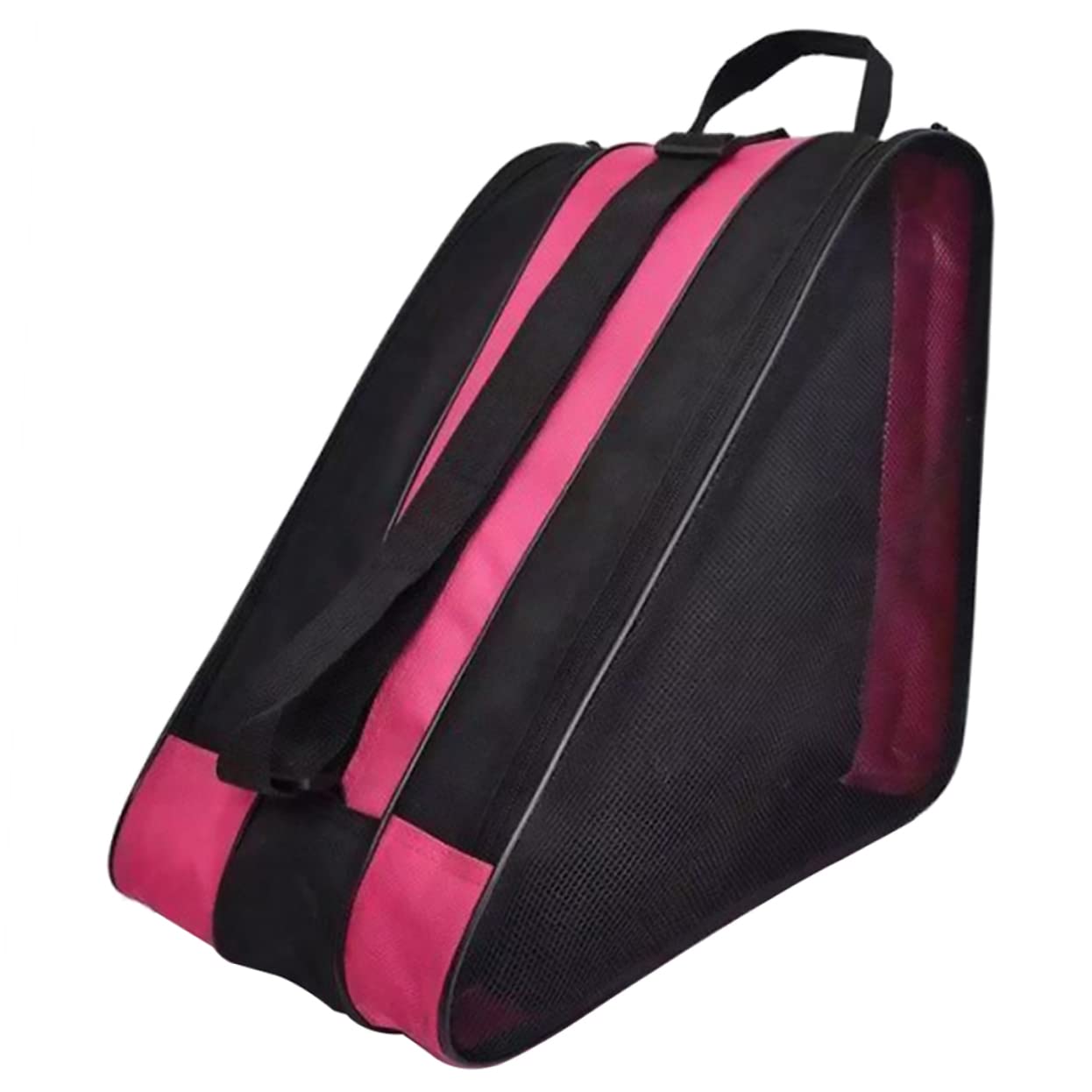 Sosoport Skates Shoe Carrier Zipper Roller Skates Bag Breathable Holder for Inline Ice Pouch