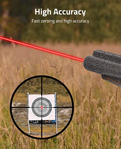 Image of CVLIFE Bore Sight Laser 223 5.56mm /9mm /.243.308 /12Gauge /7.62x39mm /.45acp Red Laser Bore Sighter with Batteries