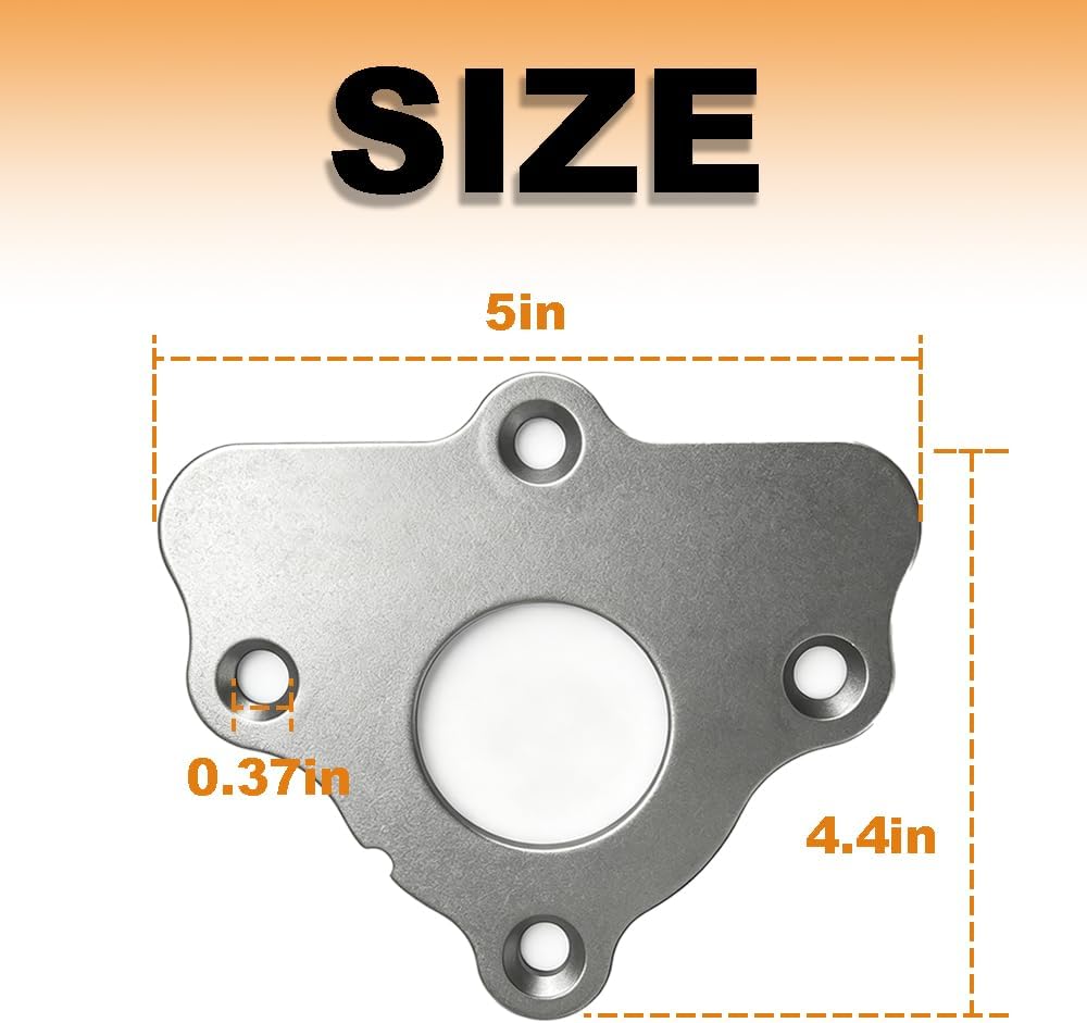 DSkoiph Camshaft Retainer Plate Gasket Bolt Kit Compatible with GM LS1 LS2 LS3 4.8 5.3L 6.0L 6.2L Vortec Corvette Cam Replacement for 551269 12589016 12556437