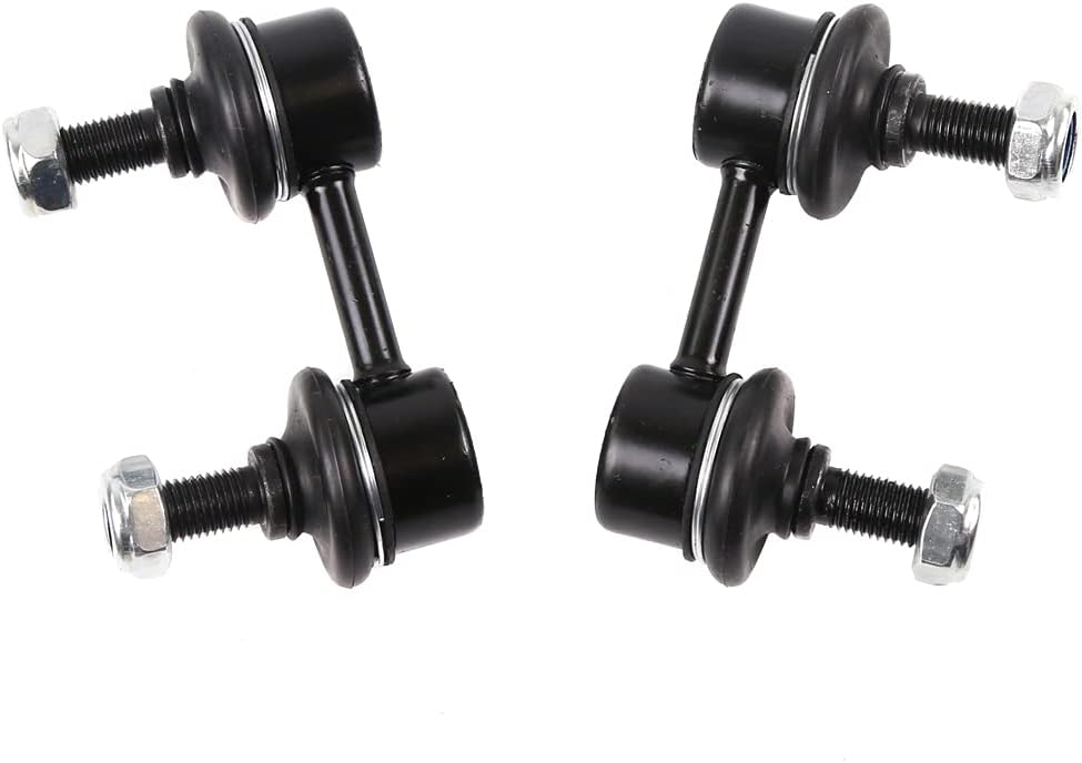 Pair of 2 Suspension Front Sway Bar End Links Set Fit 1998-2002 for Chevrolet Prizm & 1993-2002 for Toyota Corolla & 1996-2000 for Toyota RAV4 1.8L 2.0L
