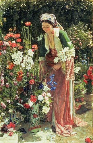 Lienzo Nel giardino di Bey Mural Decorativo John Frederick Lewis Impresión 60x90