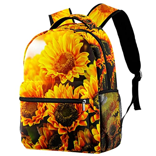 Sac à dos enfant tournesol contre la fatigue des livres d'école lourds