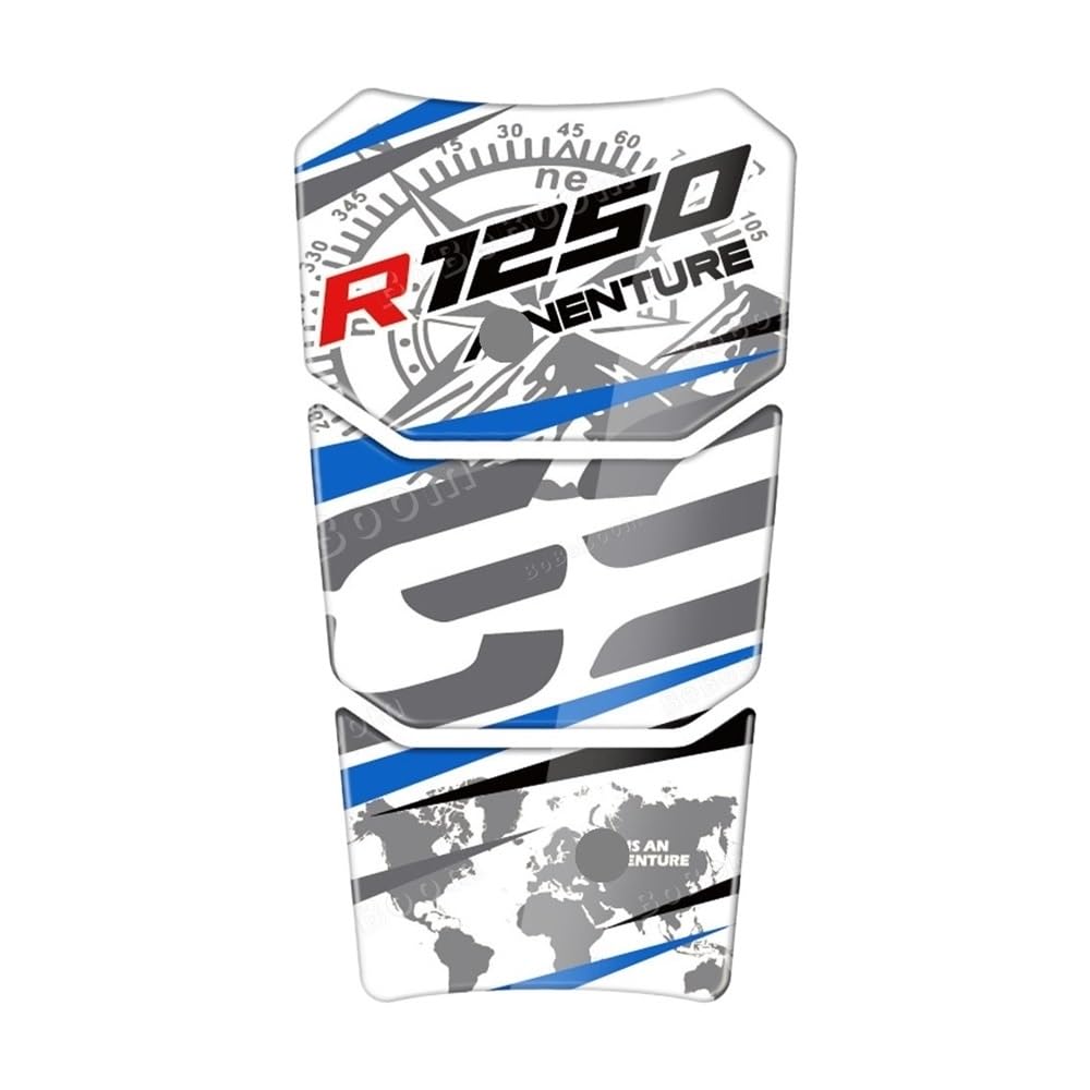 Motorcycle Tank Pad Protector Sticker Gas Tank Decals for R1200GS Adv LC 2014-2019 R1250 Gs for Adventure 2019-2024 Traction Fuel Decal Tank