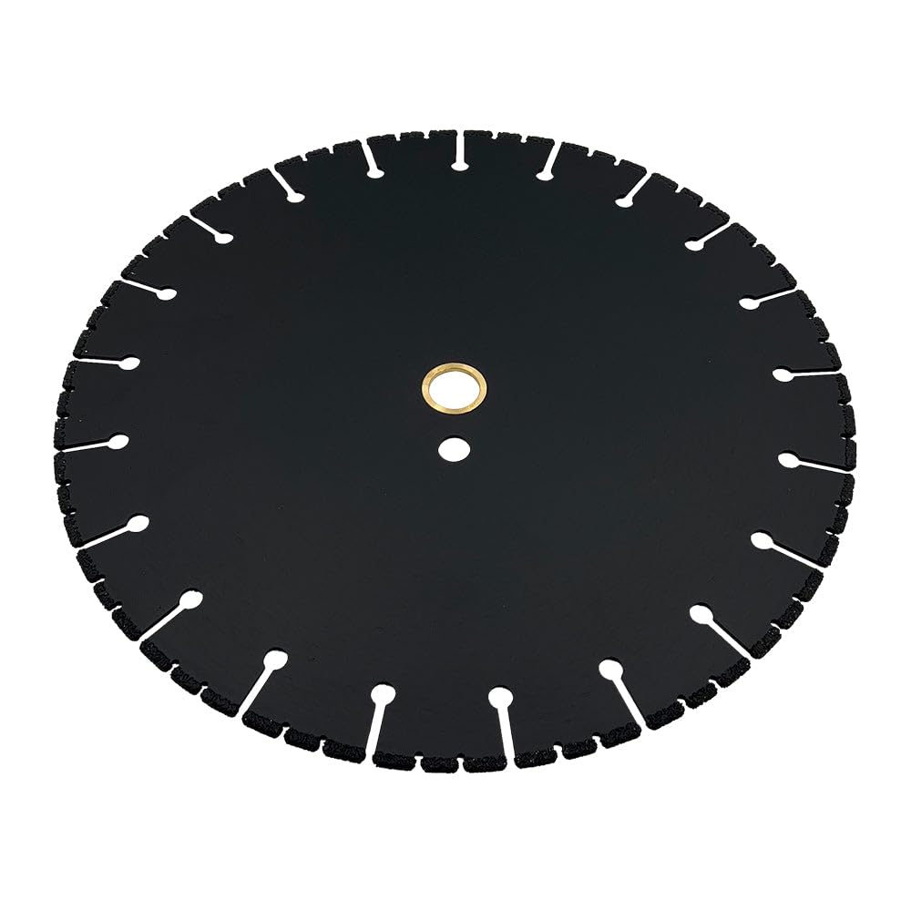 12" All-Cut Diamond Saw Blade for Cutting Concrete, Metal Sheet/Studs, Masonry, Asphalt, Shingles, Roofing Tile, Fiberglass, Wood Roots, Rubber and