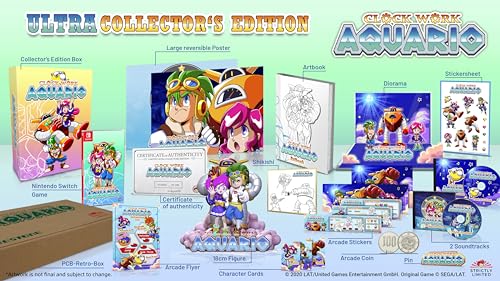 Strictly Limited Games - Clockwork Aquario - Ultra Collector'S Edition (Nintendo Switch)