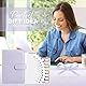 Budget Planner Budget Binder A6, Budgetplaner Geld Organizer mit Weiche Tasche, TAOPE Budget Binder Notizbuch A6 Cash Stuffing, 6 Löcher Budget Planner, Haushaltsbuch mit Geldfächer Reines Lila