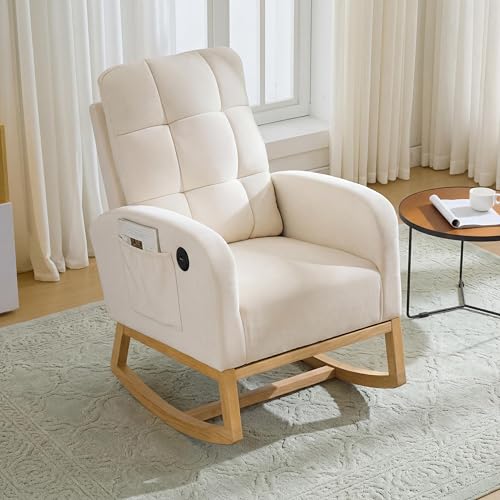 IDEALHOUSE Nursery Rocking Recliner Chair
