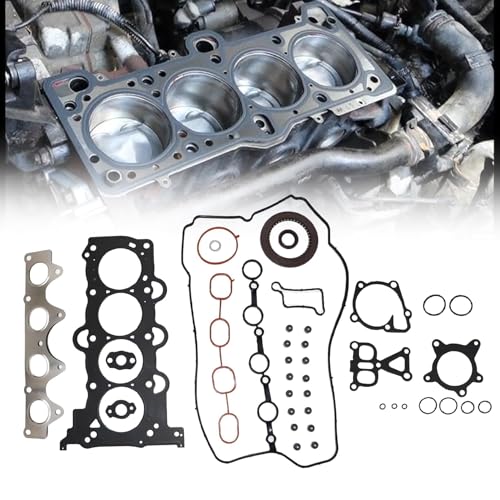 Priprilod Engine Head Gasket kit Fit for Hyundai Kia Accent Elantra Tucson Veloster Rio Soul 2012-2019 1.6L L4 DOHC G4FC G4FD# 22311-2B004 28521-2B400