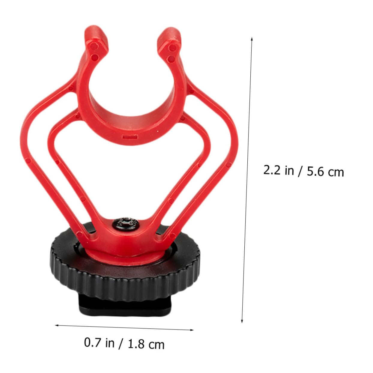 Yardwe 1pc Microphone Stand Mount Mic Holder Clip Microphone Suspension Microphone Rack Microphone Storage Rack Abs