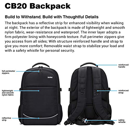 Ficha técnica Godox Kit de mochila AD300Pro Dual Flashes 300 W 24G TTL 1/8000 HSS Tiempo de reciclaje 0 01 - 1 5 s plena potencia 320 - Fernando Cortés