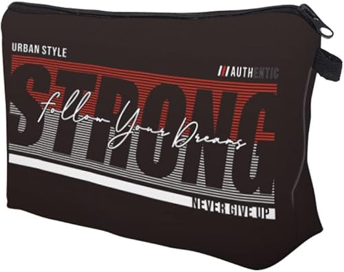 Miniatura 5 de LOOMILOO Bolsa de cosméticos de viaje, bolsa de maquillaje con mandala para mujer, impermeable, pequeñas bolsas de viaje con cremallera, bolsa de