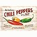 Produktbild Nostalgic-Art Retro Blechschild, Home & Country  Chili Peppers  Geschenk-Idee für Nostalgie-Fans, aus Metall, Vintage-Dekoration, 20 x 30 cm