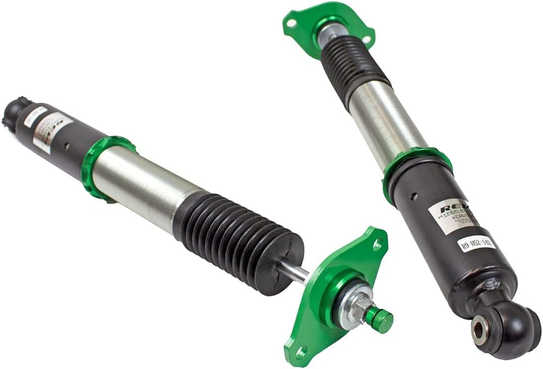 Rev9 R9-HS2-115_2 Hyper-Street II Coilover Suspension Lowering Kit, Mono-Tube Shock w/ 32 Click Rebound Setting, Full Length Adjustable, compatible with Dodge Charger RWD 2011-22