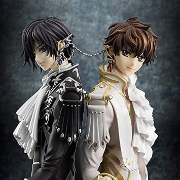 Megahouse Code Geass Lelouch of The Rebellion Lelouch & Suzaku G.E.M. Series PVC Figure 2 Pack