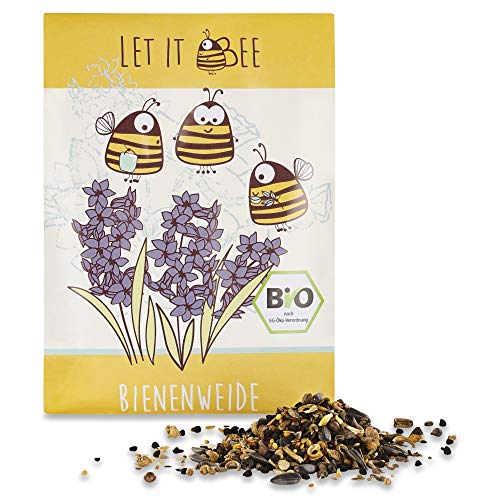 Blumensamen Bienenwiese, Blumenwiese Samen mehrjährig winterhart, Blumensamen mehrjährig: Bienenfreundliche Bienenweide…