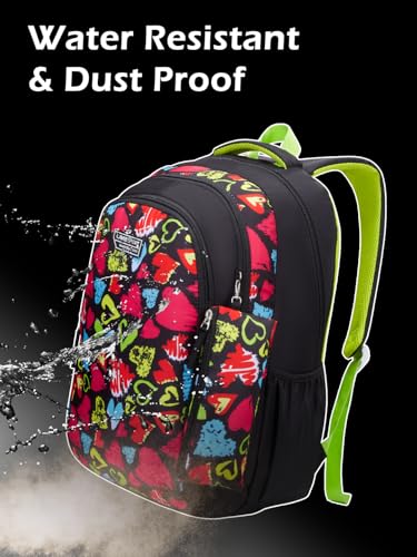 Image of Lavie Sport passion Laptop Backpack | 37 Liters | Fits Upto 16 Inch | Laptop Compatiable | Rain Cover | Gift for Boys & Girls