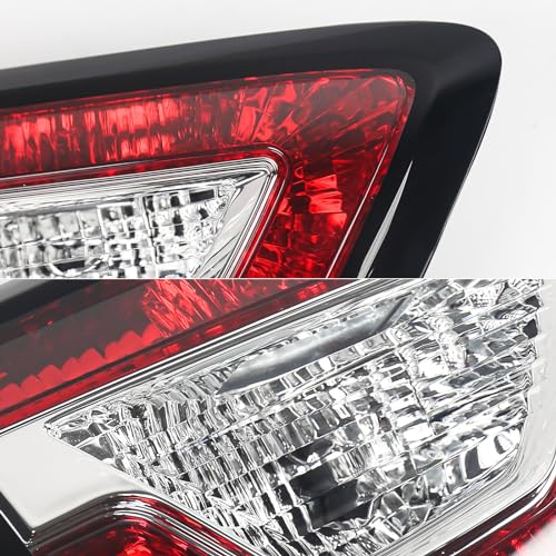 Image of FIONE for Chevy Traverse Inner Tail Lights Assembly 2013 2014 2015 2016 2017 Rear Brake Lamp Halogen model Left Driver Side LH