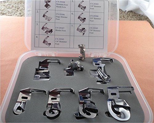 Kit de Aplicadores para Dobladillos NGOSEW para Bernnina y Low Shank miniatura 1