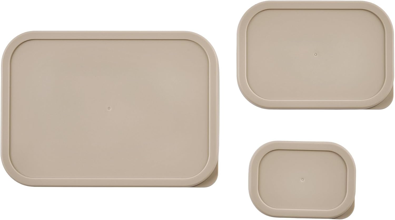 Glass Food Storage Containers with Lids - 12 Piece - 3 x 10.5 oz, 1 x 26.5 oz & 2 x 40.57 oz Glass with BPA-Free Leak Resistant Stackable Lids - Microwave, Oven & Dishwasher Safe - Cashew Cream image 5