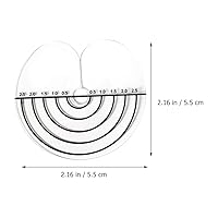 Vista 3 de Cabilock Protectores de protección térmica para extensiones de cabello, 50 unidades, almohadillas de extensión de cabello, protector de cuero