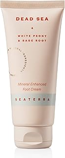 Sponsored Ad - SEATERRA - Mineral Enhanced Foot Cream, DEAD SEA Plus – white peony and red sage root. 97% Natural Ingredie...
