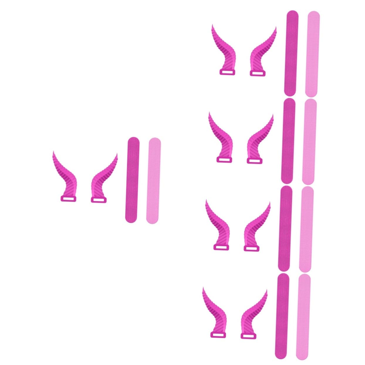 OSALADI 5 Pairs Earphone Horn Decoration Horn Headband Cosplay Horn Attachment Headband Horns Attachment Jewelry Accessories Headphone Horns Decor bat Decor Decorations Devil