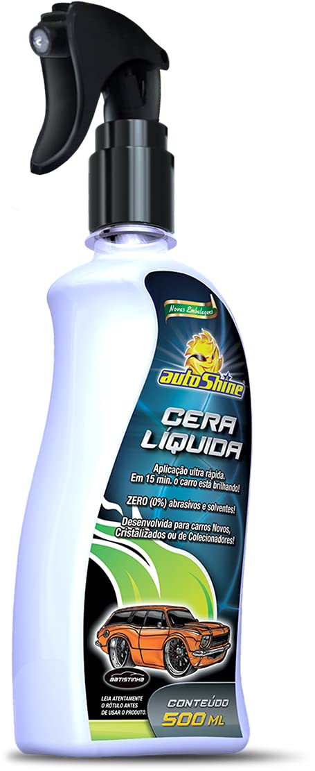 Autoshine CERA LIQUIDA 500ML, Branco