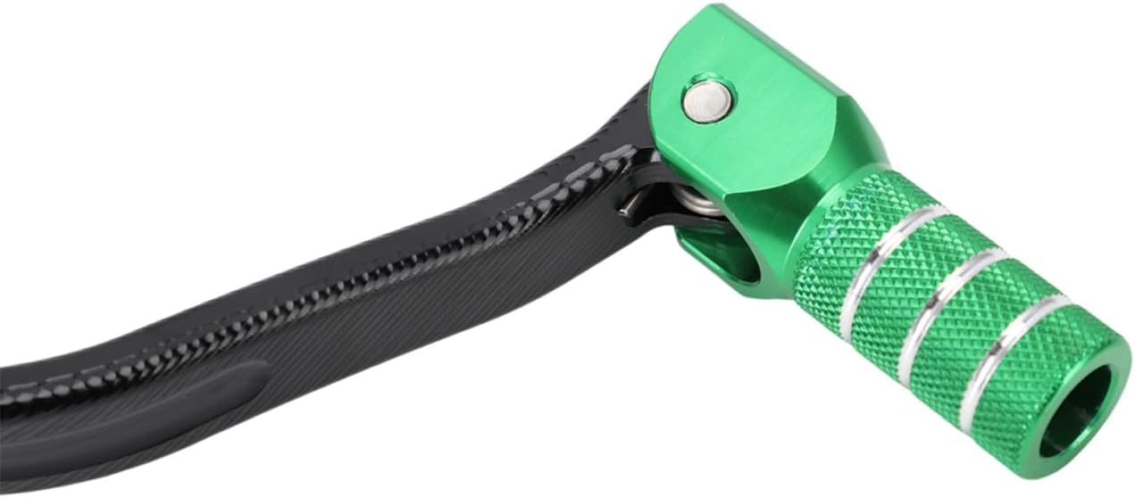 Dirt Bike Gear Shifter Shift Lever Folding Tip CNC for KX85 2014-2024 KX100 2014-2021 KX112 2023-2024 Green