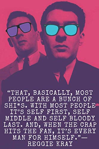 Kray Twins Book Gift For Him notebook gangster notebook lined paper Smart Repairer Notebook