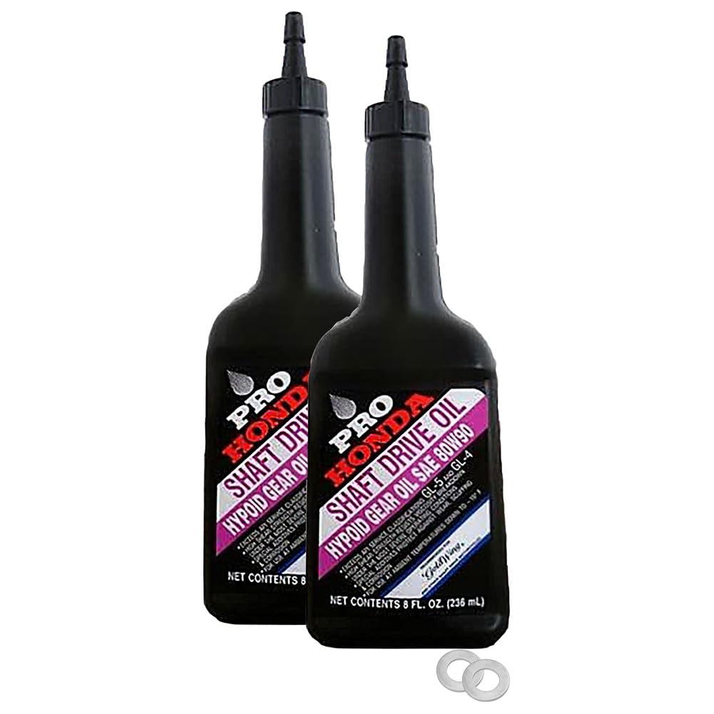 TUSK Drivetrain Oil Change Kit with Pro Honda Oil for Honda Rancher 420 at 4x4 IRS 2009-2014